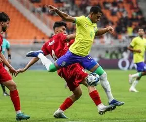 (ویدیو) خلاصه بازی جام جهانی نوجوانان ایران 3 برزیل 2