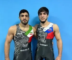 ساعت کشتی نیمه نهایی کامران قاسم پور قهرمانی جهان 2025 کرواسی