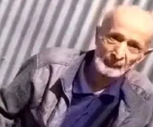 آواز اصیل؛ پیرمرد عصا به دست 110ساله وقتی آهنگ تو که چشمون سیاهتو خوند همه میخکوب شدن