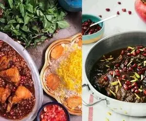 طرز تهیه خورشت مرغ ناردون برای شب یلدا؛ یه غذای خوشمزه با انار و رب انار