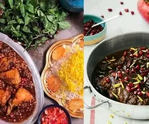 طرز تهیه خورشت مرغ ناردون برای شب یلدا؛ یه غذای خوشمزه با انار و رب انار