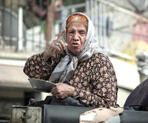 پیشکسوت سینما با گریم سنگین در ابلق