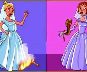 هوش تصویری؛ اگه خدای هوشی بگو کدوم از این عروس ها میتونه خودشو از مرگ نجات بده؟