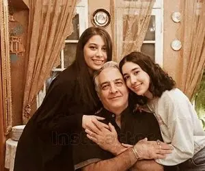 آقای بازیگر روشنفکر شد؛ در کنار دختر سرلُخت اش! +عکس