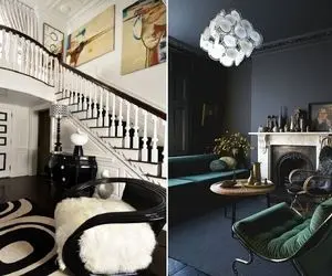 فرش مشکی با چه مبلی ست میشه؟ / یه دکور ماورایی و جذاب بزن که همه جا حرف از سلیقت باشه