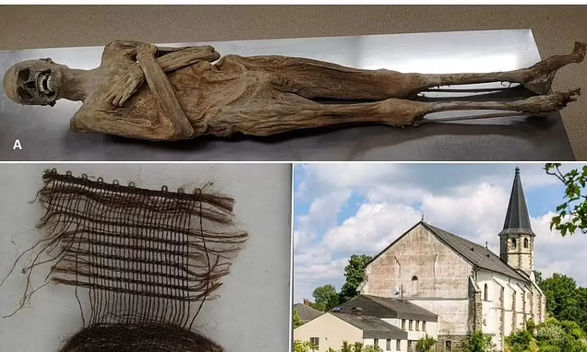 مومیایی از مقعد کشیش