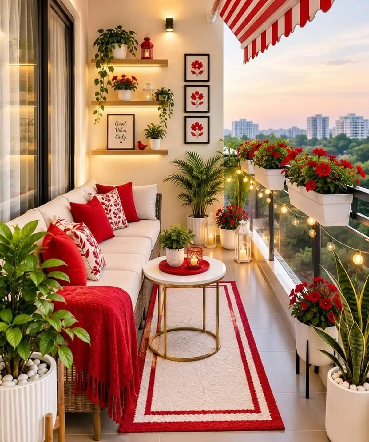 chidemane-gol-tabiei-dar-balkon