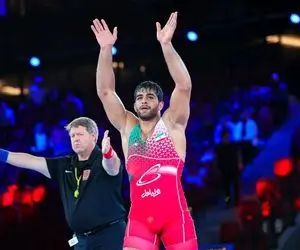 ساعت کشتی المپیک محمدهادی ساروی با رائو آمریکایی فردا 16 مرداد