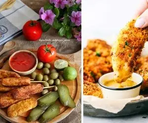 طرز تهیه فینگر فود مرغ تو سیم ثانیه واسه مهمون بازا؛ اینجوری باید مهمونا رو کَف بُر کرد