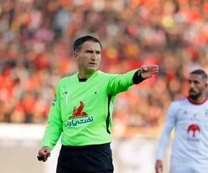 اقدام قابل تحسین داور فوتبال ایران که به سوگ فرزند نشست