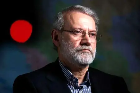 اولین تصویر از تابوت دکتر لاریجانی در کنار فرزندش