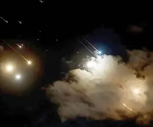 (عکس) اولین تصاویر ماهواره‌ای از حمله ایران به اسرائیل/ خرابی در پایگاه نواتیم 