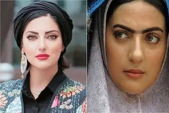 تلاش های هلیا امامی برای شیک دیده شدن در مراسم با موفقیت مواجه شد