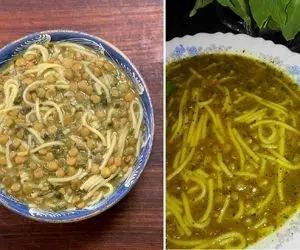 طرز تهیه آش عدس / خوشمزه ترین آشی که میشه خیلی سریع آماده کرد