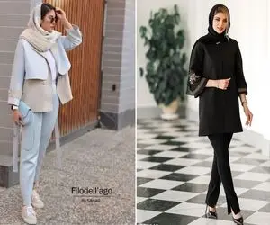 انواع شلوار پارچه ای زنانه برای استایل های مهمونی/ با اینا یه خانوم شیک و با وقار باش