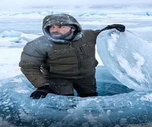 معماری خلاقانه؛ تو قطب جنوب وسط یخ و یخبندون یه خونه زیرزمینی ساختن خوراکه خواب