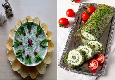 طرز تهیه بورانی اسفناج خانگی/  پیش‌ غذای ساده، مقوی و دوست‌ داشتنی ایرانی