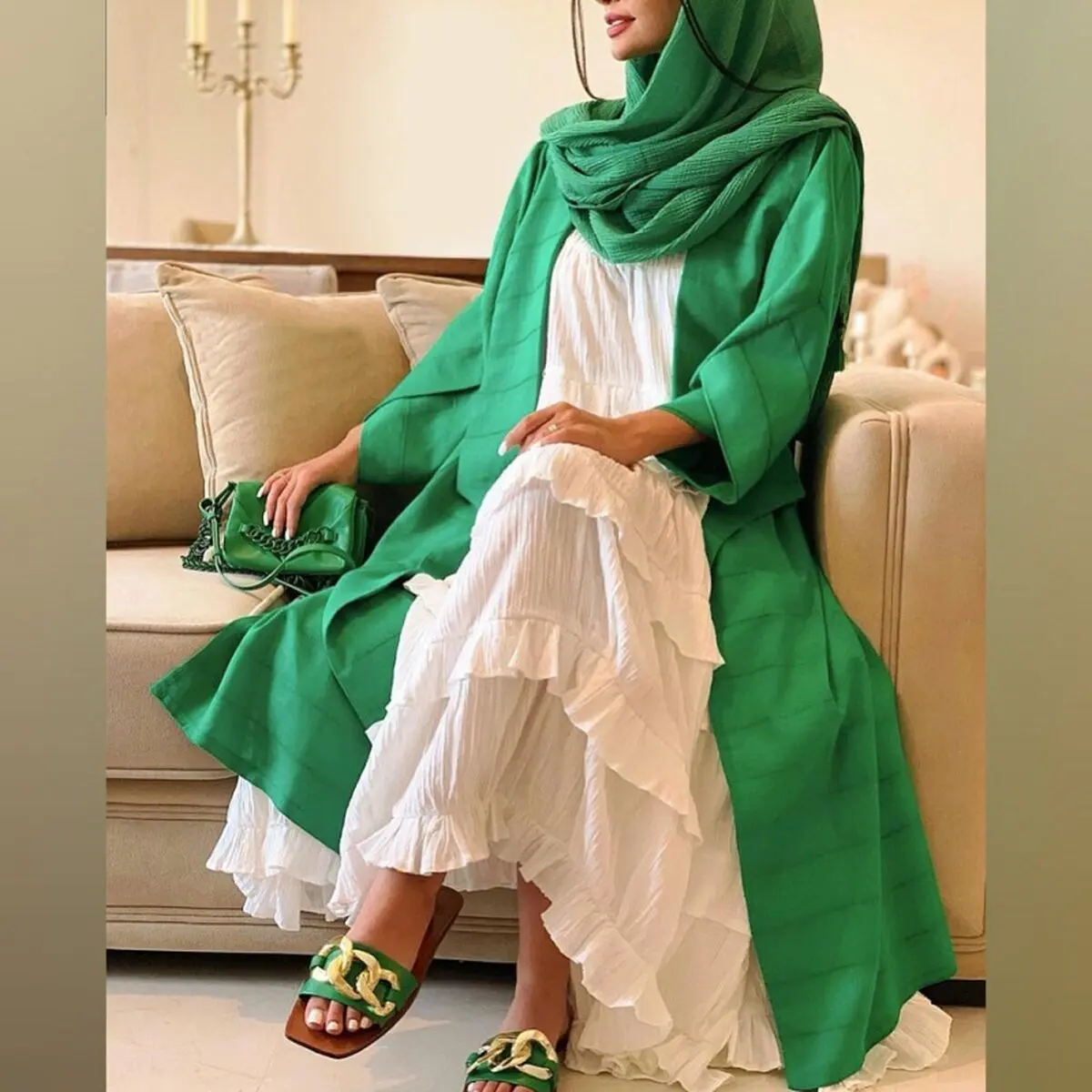 ست مانتو و پیراهن