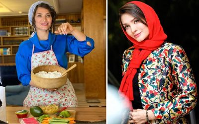"ساناز سعیدی" میخواد عین هالیوود عمل کنه با ژستای ایرانی؛ خانوم بدل دار شد!