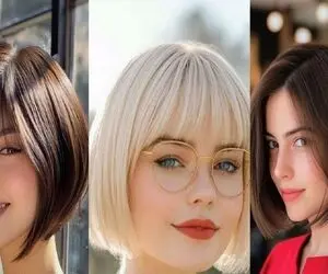 مدل موهای مناسب صورت گرد؛ بازیگرای هالیوودی اینجوری صورت گرد رو کانتور دار نشون میدن