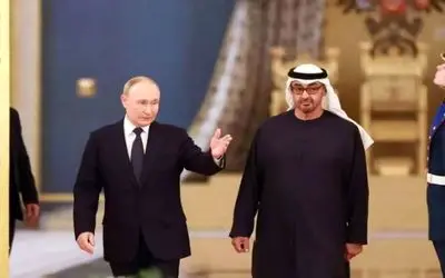 رایزنی تلفنی پوتین و آل نهیان؛ آمادگی روسیه برای وساطت