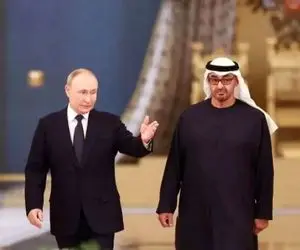 رایزنی تلفنی پوتین و آل نهیان؛ آمادگی روسیه برای وساطت