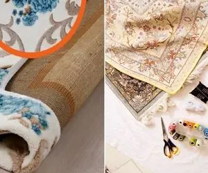 چیکار کنیم روفرشی جمع نشه؟ / خونه ی دسته گلتو با جمع شدنش بهم میریزه نخ سوزنتو بیار