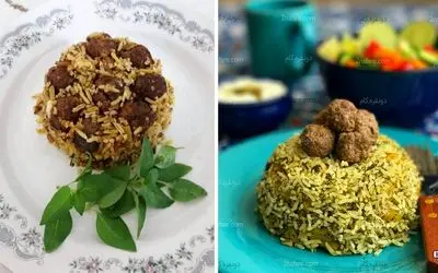 طرز تهیه باقالی پلو با کوفته قلقلی / یه ناهار خوشمزه و عالی که خیلی راحت آماده میشه