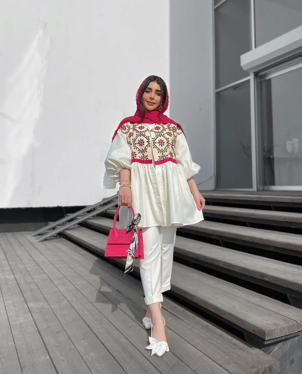 شلوار راسته رو چطور ست کنیم؟