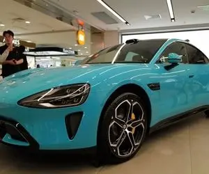 (عکس) غول چهار چرخ شیائومی در ایران؛ رونمایی از SU7 مکس در شیراز