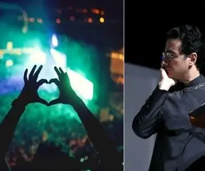 آواز همایونی؛ سالن چه عشقی کرد وقتی همایون شجریان خوند خودم تنها دلم تنها 