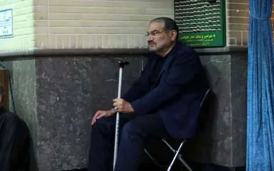 حضور علی شمخانی در جمع عزاداران عاشورای حسینی