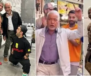 آواز ماندگار؛ وقتی آو آو آو صادق بوقی با بدنمایی پهلوان زارع میشه یک ترکیب سمی