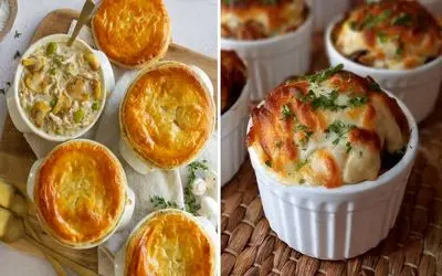 طرز تهیه سوفله سیب زمینی پنیری / یه پیش غذای فوق العاده که سریع و راحت آماده میشه