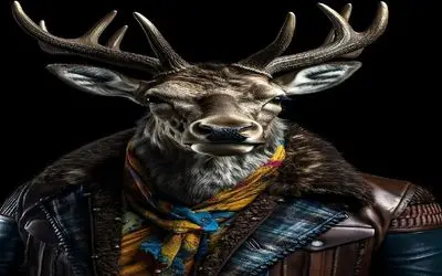 اگر حیوانات آدم بودند؛ گوزن اگر انسان بود عرصه رقابت را بر بهرنگ علوی تنگ میکرد