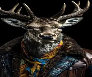 اگر حیوانات آدم بودند؛ گوزن اگر انسان بود عرصه رقابت را بر بهرنگ علوی تنگ میکرد