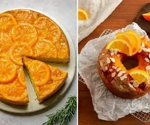 طرز تهیه کیک پرتقالی با دستور پخت ساده / کیک خونگی با طعم فوق العاده و پف زیاد