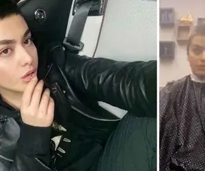 (عکس) ریحانه پارسا و چالش کچل کردن موی سر دختران ایرانی!