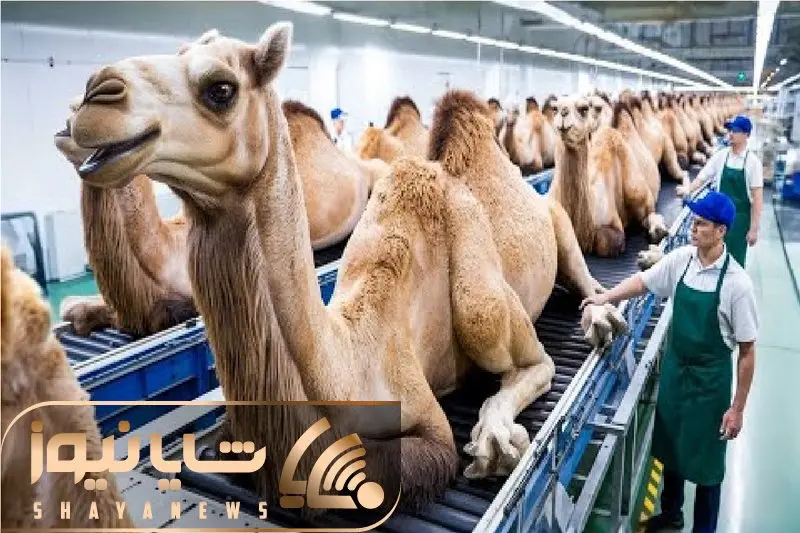 فرآوری شتر؛ شتر که از کار افتاده شد گردن میزنن برا استحصال گوشت