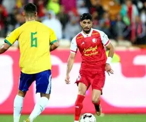 ستاره پرسپولیس در شرف از دست دادن بازی با استقلال