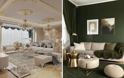 دیزاین فوق العاده 2025؛ مبل کرم رو با چه پرده و اکسسوری دیزاین کنیم؟