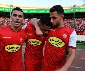 (ویدیو) گل اول پرسپولیس به صنعت نفت؛ خوشحالی لوکادیا با دختران پرسپولیسی