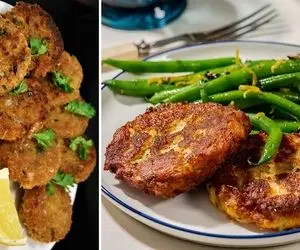 طرز تهیه کوکو لوبیا چیتی / خیلی راحت و سریع خوشمزه ترین کوکو رو درست کن