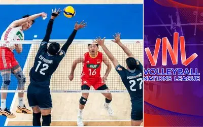 جدول لیگ ملت های والیبال بعد از برد ایران مقابل چین