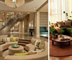 مبلمان مناسب برای طراحی داخلی خانه 135 متری؛ مبل چند نفره باشه بهتره؟/جنس و چیدمان