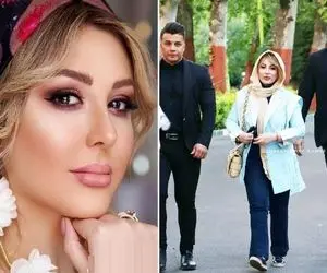 نیوشا ضیغمی یه جنگل پاشوند رو مانتوش و با کفش پاشنه صَدش کشید بالا؛ فیسش بَد ژله ایه!