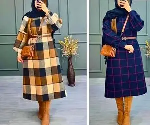 انواع کفتان پشمی شیکول مناسب خانوم های آراسته / کاپشن و پافر خز شده کفتان مدرن ترینه
