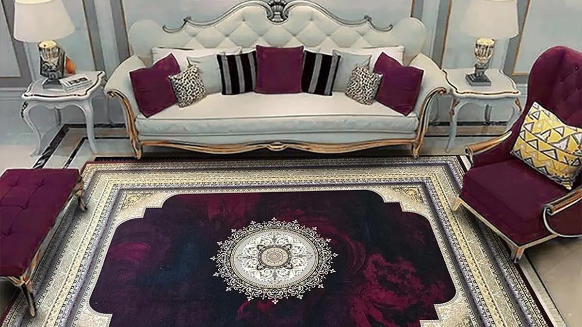 دکور-با-فرش-لاکی