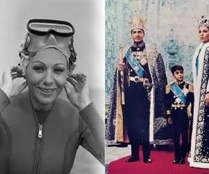 سفر به ایران قدیم؛ یک اتفاق غیرمنتظره در سفر شاه و ملکه / غواصی فرح داستان ساز شد