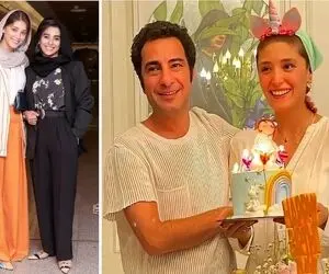 فرشته حسینی و ماجرای عکسی که این روزها قدغن است؛ رونمایی نوید از فامیل مدلینگش!